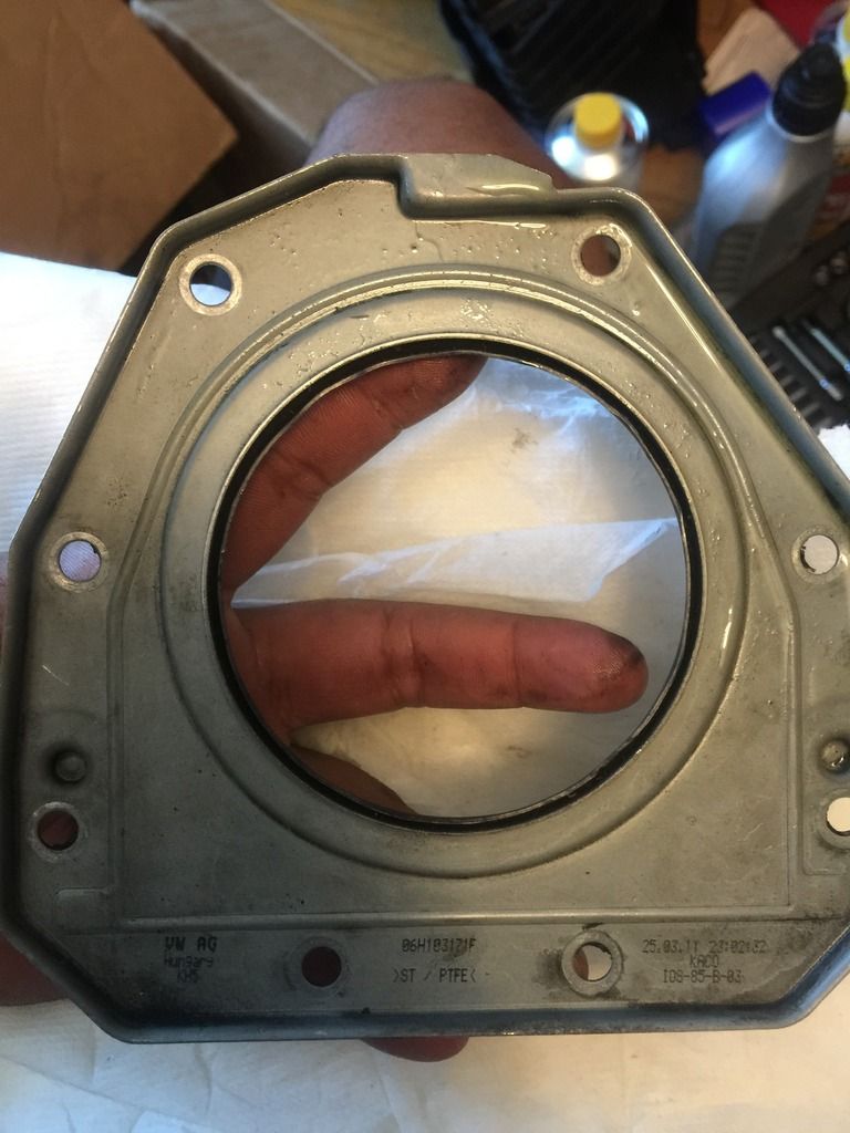 Anyone had the rear main seal replaced? Leaks? VW GTI MKVI Forum / VW